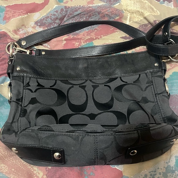 Coach signature crossbody / shoulder bag - Picture 3 of 4